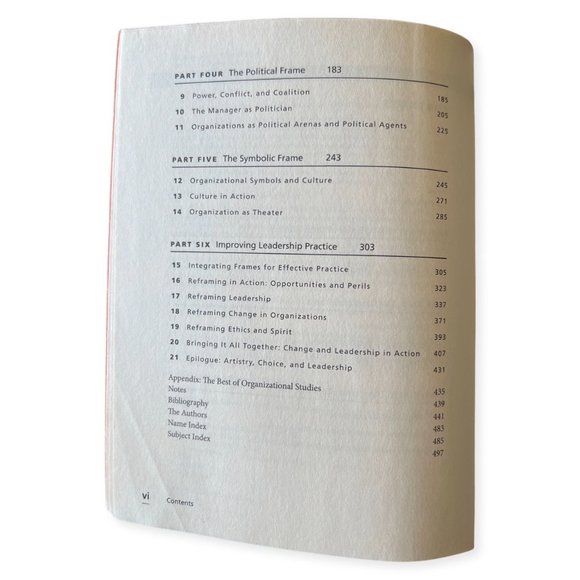 Reframing Organizations 5th Edition Textbook - Picture 5 of 8